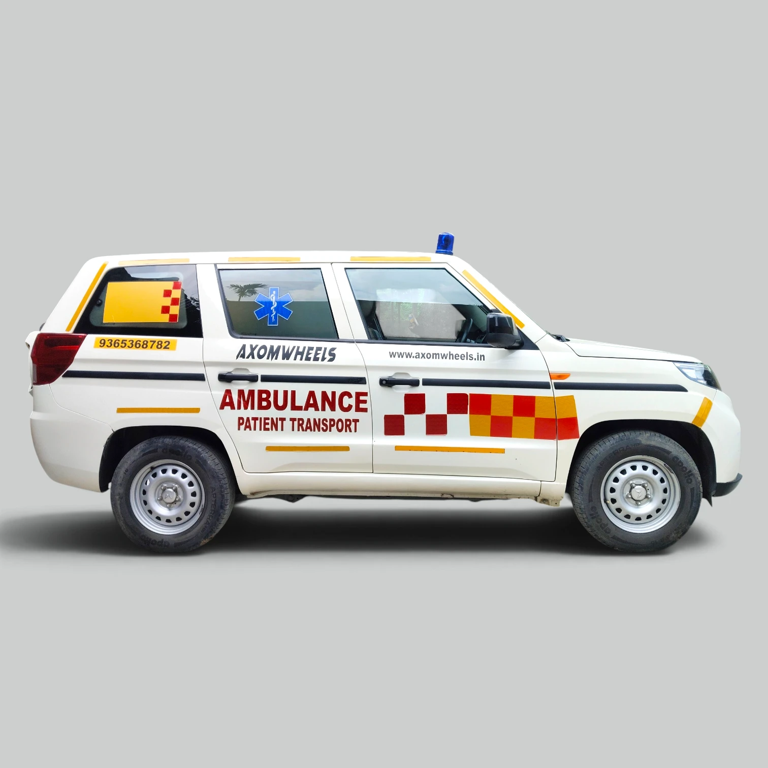 Axomwheels emergency ambulance